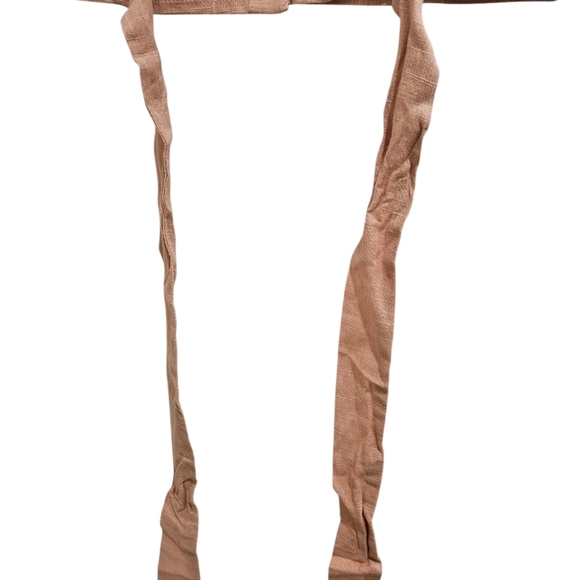 Myra Bag womans vegetable Dye 100%cotton Dusty Rose button down tie sz L NWT - Picture 4 of 8